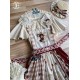 Miss Point Tea Party Daily Skirt with Detachable Shoulder Straps(Reservation/3 Colours/Full Payment Without Shipping)